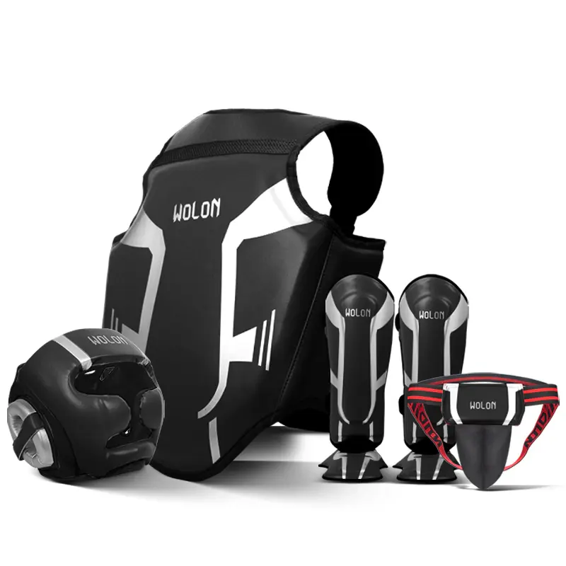 Kit de Protección MMA Negro