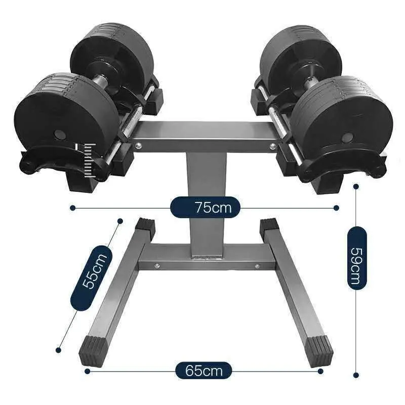 Rack para Mancuernas Ajustables - JR-1704